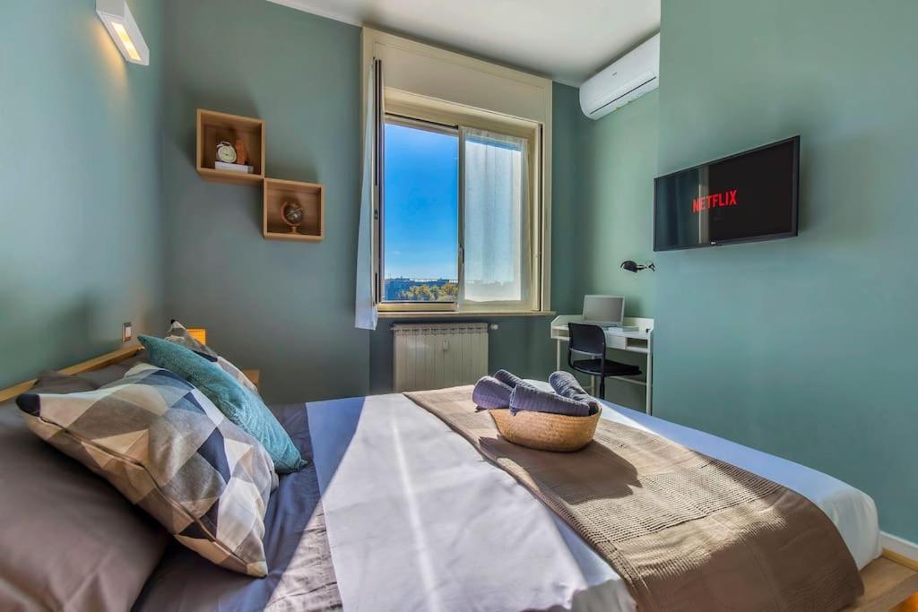 Charmy & Cozy Panoramic Flat 50M From M4 Stop Milano Eksteriør billede